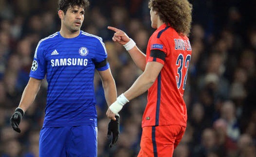 David Luiz và nghệ thuật khiêu khích trước Diego Costa