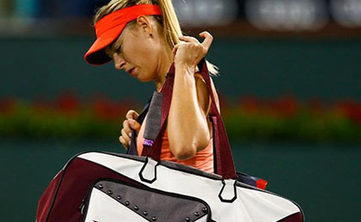 Vòng 4 Indian Wells: Sharapova rời giải trong cay đắng