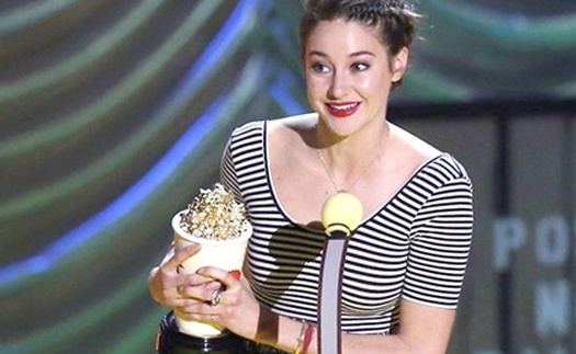 Shailene Woodley thắng lớn ở giải MTV Movie