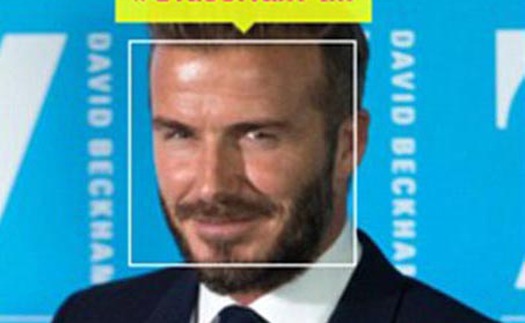 Sau phần mềm đoán tuổi là phần mềm đo độ "chuẩn men", David Beckham bị điểm thấp