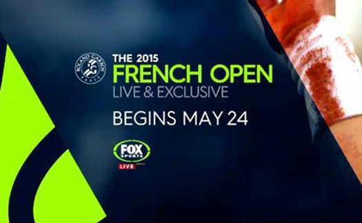 Xem Roland Garros 2015 trên kênh truyền hình nào?