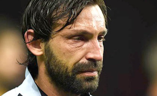 Juventus: Andrea Pirlo đã khóc vì bất lực, và khóc cho ngày chia tay