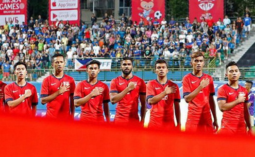 SEA Games 2015: Trên các sân đấu, Singapore mặc niệm các nạn nhân động đất thiệt mạng