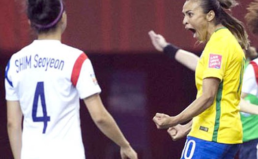 World Cup nữ 2015: Marta lập kỷ lục ghi bàn