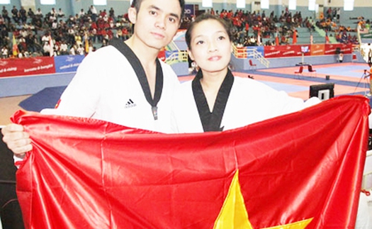 SEA Games 2015: Minh Tú/Minh Văn mở hàng huy chương vàng cho taekwondo Việt Nam