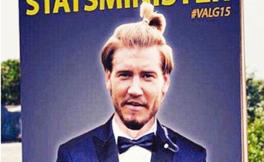 'Lord' Bendtner tranh cử chức Thủ tướng Đan Mạch?