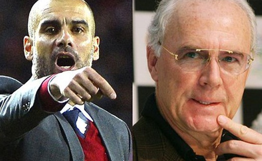 Beckenbauer: 'CĐV chỉ yêu mến Pep Guardiola nếu Bayern Munich giành nhiều danh hiệu'