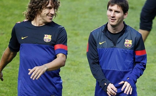 Puyol từng âm mưu cho Messi 'ăn đòn'