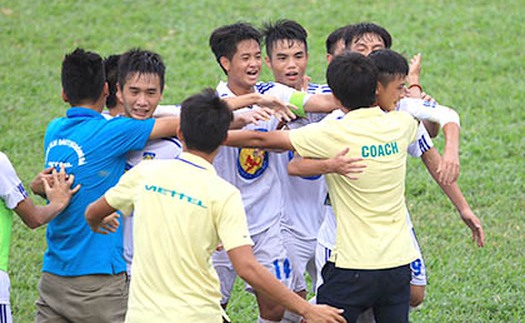 Vòng chung kết U17 QG 2015: Viettel và Quảng Ngãi vào bán kết