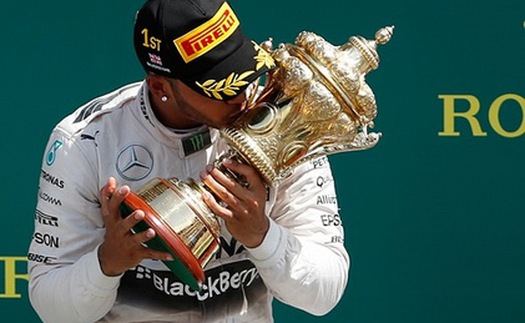 GP Anh Quốc: Lewis Hamilton nhất chặng lần thứ 5 từ đầu mùa