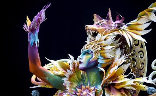 Bí ẩn, cuốn hút, kỳ dị những tuyệt tác body painting trên cơ thể người