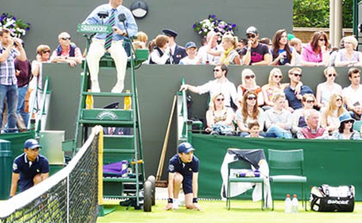 Nhặt bóng ở Wimbledon: Một công việc tàn nhẫn!