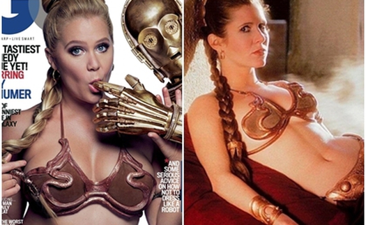 Danh hài Mỹ gây bão vì mặc bikini kim loại khêu gợi giống 'Star Wars'