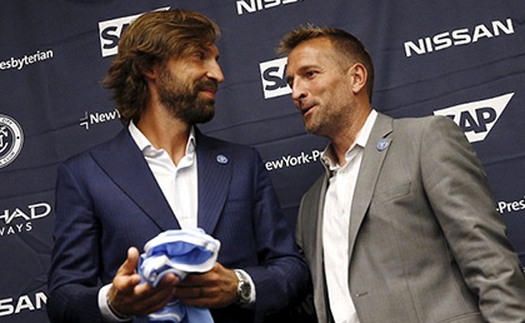 Andrea Pirlo đã sẵn sàng với cuộc phiêu lưu mới tại đất Mỹ