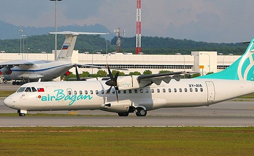 ATR 72 của Myanmar trượt khỏi đường băng, 1 người bị thương