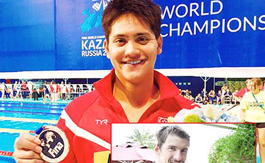 Ngôi sao bơi lội Singapore Joseph Schooling: 'Tôi chờ ngày chạm trán Michael Phelps'