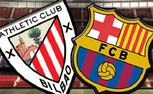 Link truyền hình trực tiếp và sopcast trận Athletic Bilbao - Barca (23h30, 23/8)