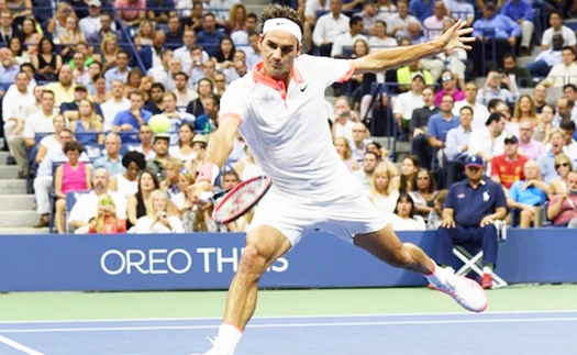 US Open 2015: Federer và bí kíp volley nửa nảy