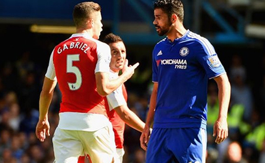 Như Diego Costa, Gabriel Paulista bị treo giò 3 trận