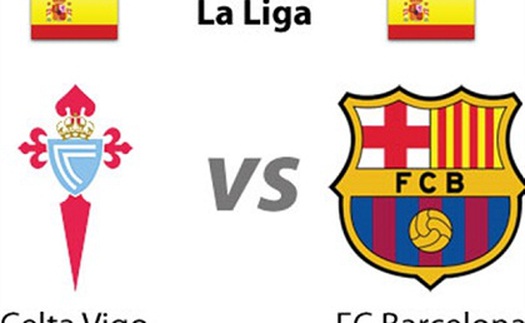 Link truyền hình trực tiếp và sopcast trận Celta Vigo - Barca (01h00, 24/9)