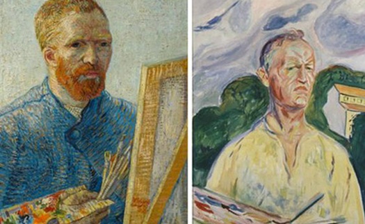 Van Gogh và Edvard Munch 'gặp gỡ lịch sử' trong triển lãm ở Hà Lan