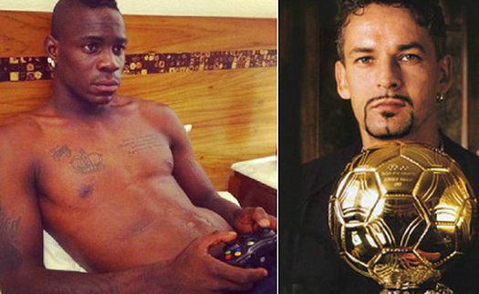 Balotelli được đích thân Roberto Baggio 'chỉ giáo'