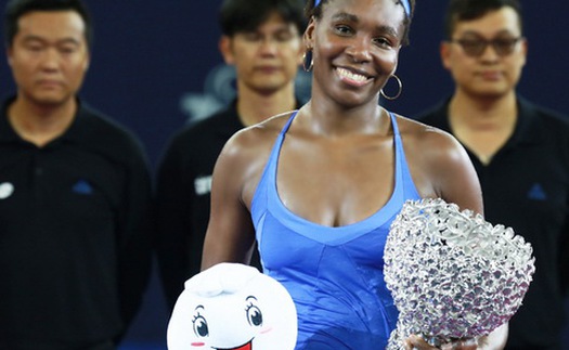 Venus vô địch WTA Elite Trophy, trở lại top 10 thế giới