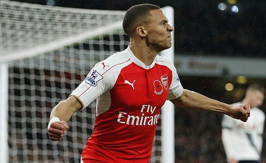 Kieran Gibbs ghi bàn thắng thứ 24.000 của Premier League