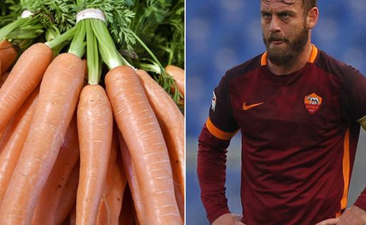 CĐV đem 50kg... cà rốt tới sân tập để chế giễu AS Roma