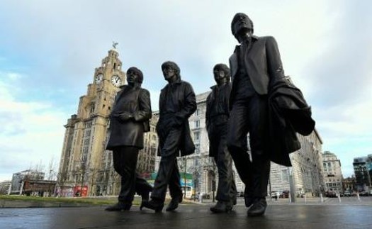 Dựng tượng Beatles nhân 50 năm buổi diễn cuối cùng ở Liverpool