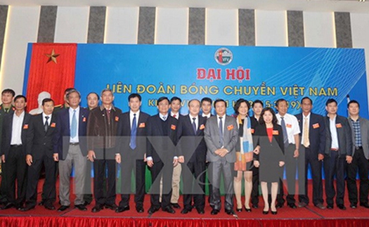 Liên đoàn Bóng chuyền Việt Nam có tân Chủ tịch và Tổng Thư ký