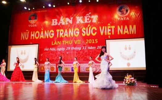 33 thí sinh 'Nữ hoàng trang sức Việt Nam 2015' vào chung kết