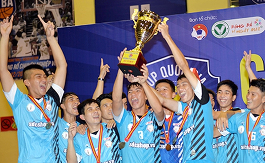 Hải Phương Nam Phú Nhuận vô địch giải futsal Cúp QG 2015