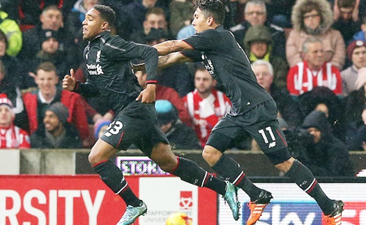 Stoke 0-1 Liverpool: 'The Kop' rộng cửa vào chung kết Cúp Liên đoàn