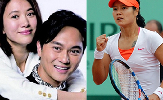 Mỹ nam Trương Trí Lâm & Viên Vịnh Nghi đấu tennis với Li Na trên TV