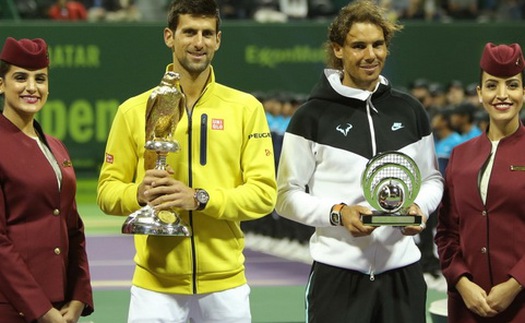 Djokovic vùi dập Nadal, vô địch Qatar Open 2016