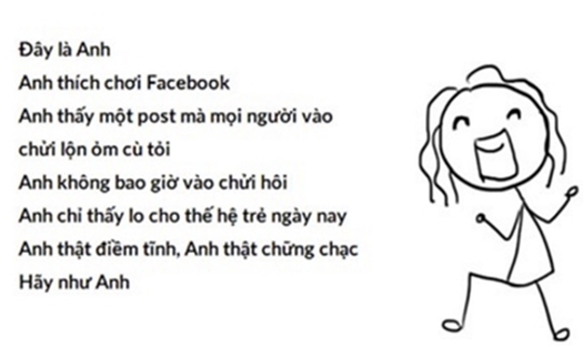 Trào lưu 'Be Like Me' - viết facebook tử tế - gây bão mạng