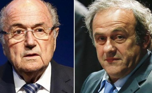 FIFA giảm án cấm hoạt động bóng đá cho Blatter và Platini xuống còn 6 năm