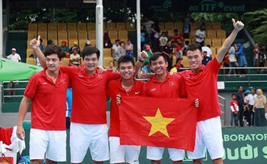 Con số & Bình luận: Kỳ tích quần vợt Việt Nam ở Davis cup