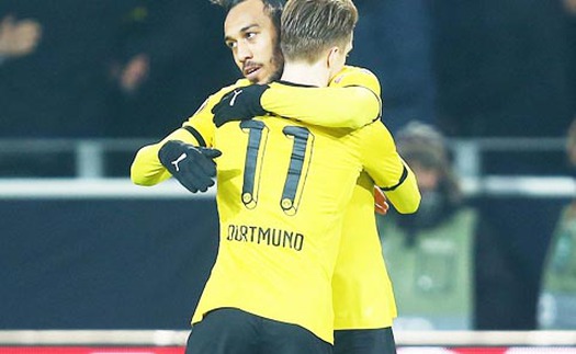 Dortmund 3-0 Tottenham: Aubameyang, Reus tỏa sáng, Dortmund coi như đi tiếp