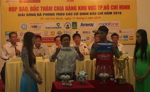 32 đội dự giải bóng đá Press Cup 2016