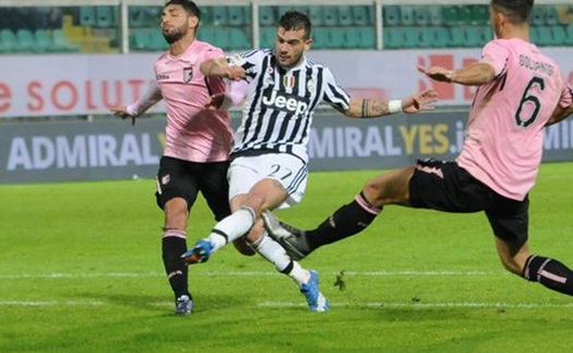 20h00 ngày 17/4, Juventus – Palermo: 3 điểm nữa cho Scudetto