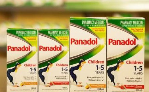 Thu hồi thuốc Panadol hạ sốt cho trẻ em vì nghi bị nhiễm độc