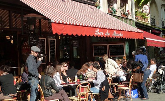 EURO và cà phê giữa lòng Paris