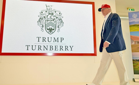 Donald Trump muốn giải The Open trở về Turnberry