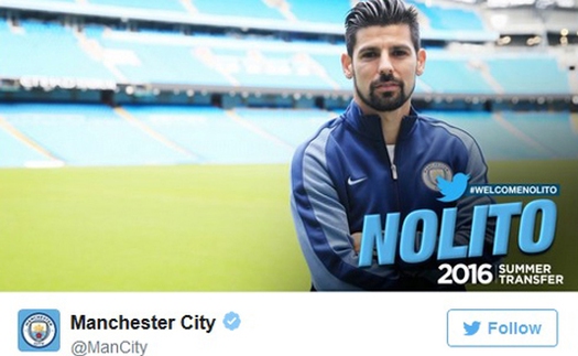 CHUYỂN NHƯỢNG ngày 1/7: Man United hưởng lợi từ Fletcher. Nolito chính thức đến Man City