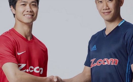 Công Phượng kề vai với Kagawa, VPF nói V-League không tiêu cực