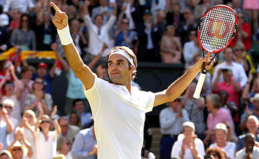 Federer lọt vào bán kết Wimbledon: Gừng càng già càng cay