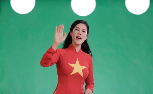 Thu Phương đẹp dịu dàng trong MV 'Việt Nam quê hương tôi'