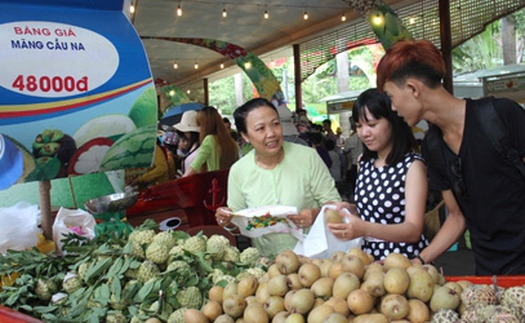 Hà Nội công bố 96 điểm bán nông sản sạch